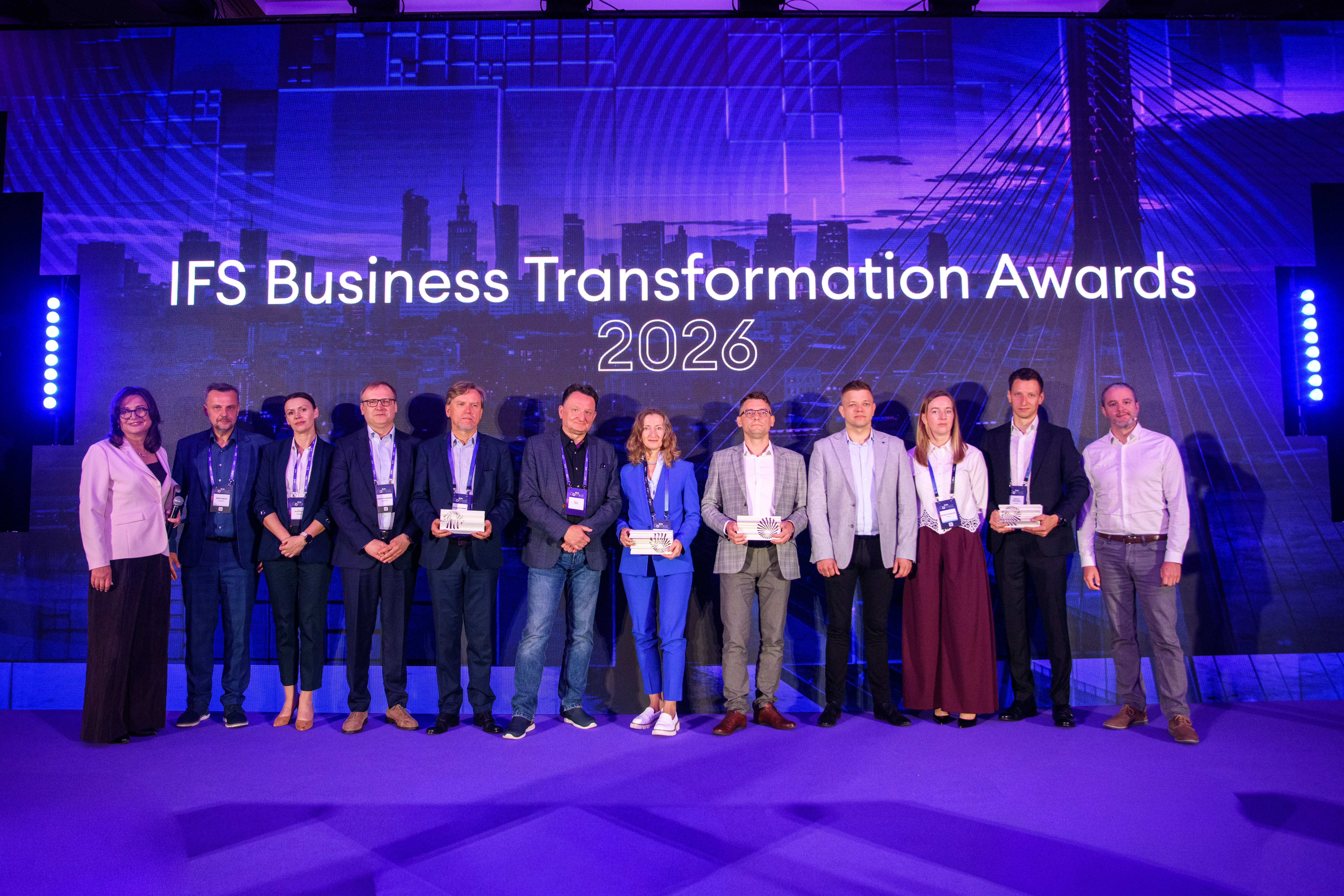 IFS Business Transformation Awards 2026 rozdane podczas IFS Connect CEE