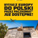 Paczki z Europy do polskiej maszyny Paczkomat® poprzez aplikację InPost Mobile