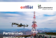 Emitel i Łukasiewicz-ILOT łączą siły przy rozwoju technologii dronowych