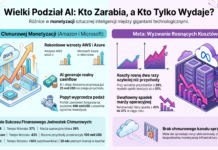 AI pochłania miliardy. Kto już zarabia, a kto wystawia cierpliwość inwestorów na próbę