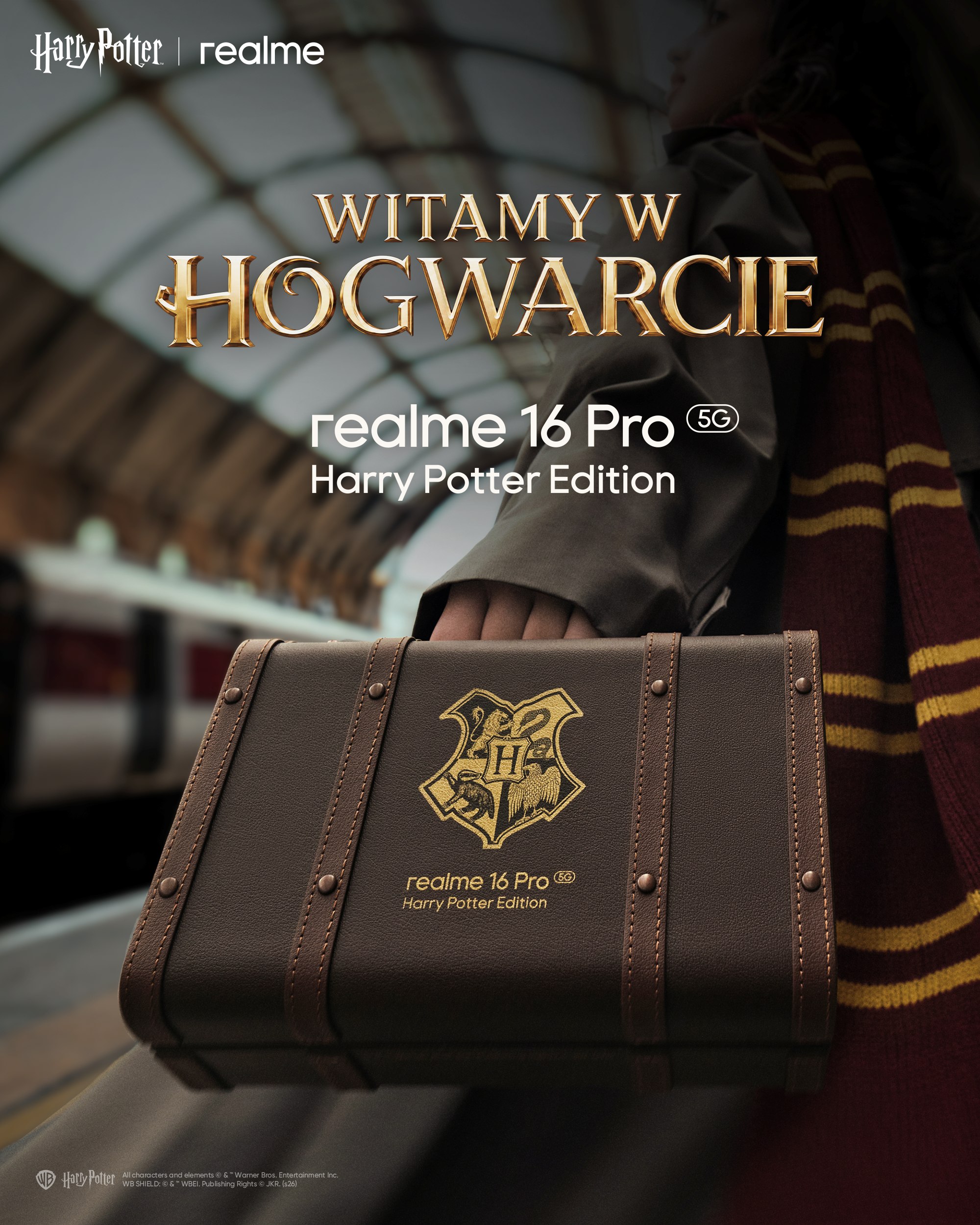 Realme i Warner Bros. zapowiadają limitowany telefon Harry’ego Pottera